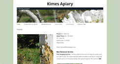 Desktop Screenshot of kimesapiary.com